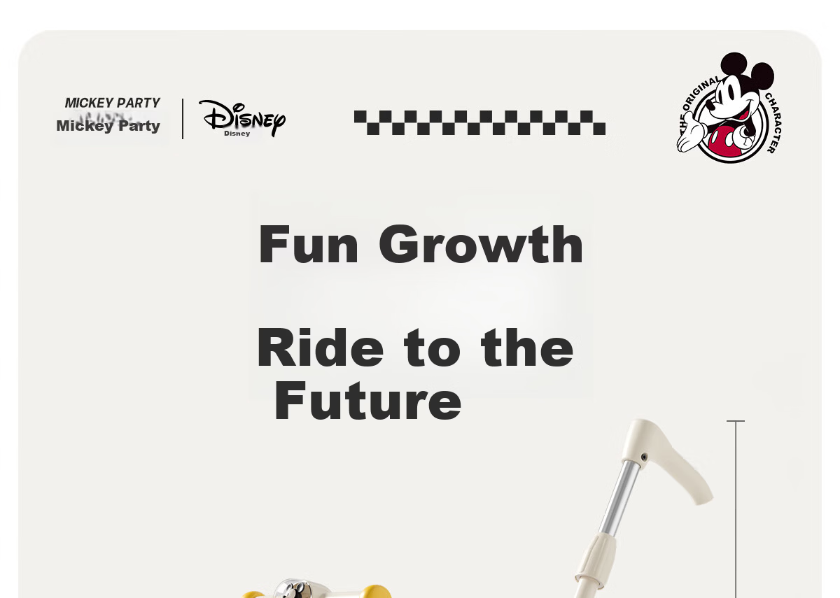 DISNEY Kids Tricycle Balance Bike 1-3-6 Years Toddler Pedal Bicycle Baby Birthday Gift Walker Push Bike 40
