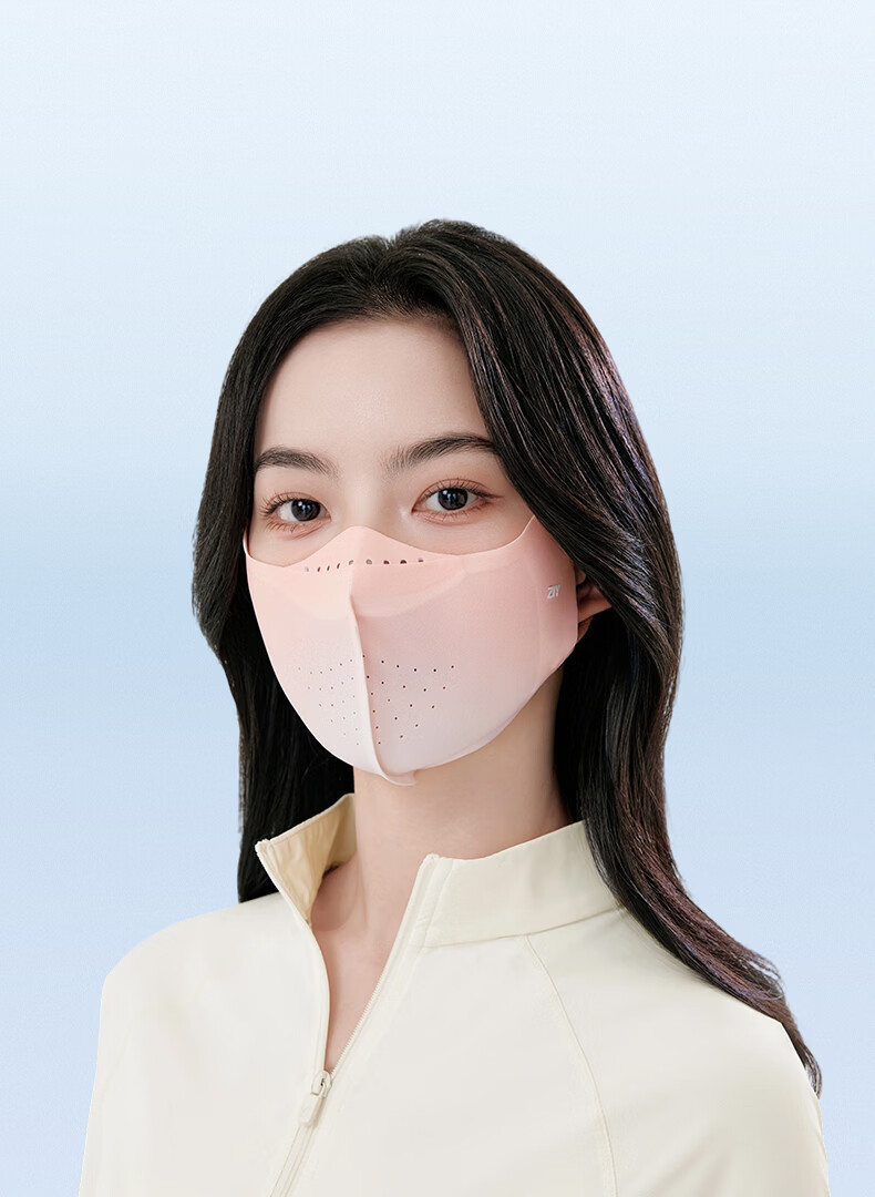 ZIY Seamless Sun Protection Mask for Women UV Protection 2026 New Driving Fishbone Gradient Face Bikini Sun Shield Mask 2
