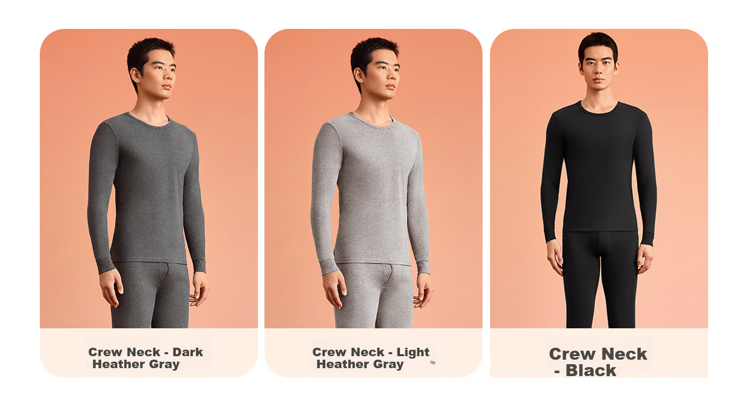 Urban Beauty [Class A Xinjiang Cotton] Men's 100% Pure Cotton Thermal Underwear Set, Antibacterial Autumn Shirt and Pants 17
