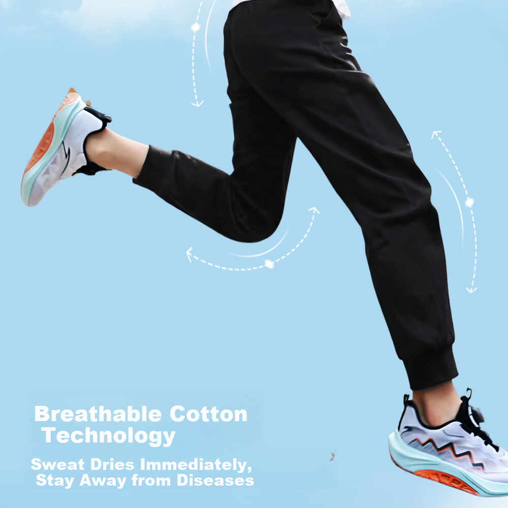 Anta Kids Boys Girls 2026 Summer Mosquito-Repellent Breathable Quick-Dry Sports Pants A72627701 6