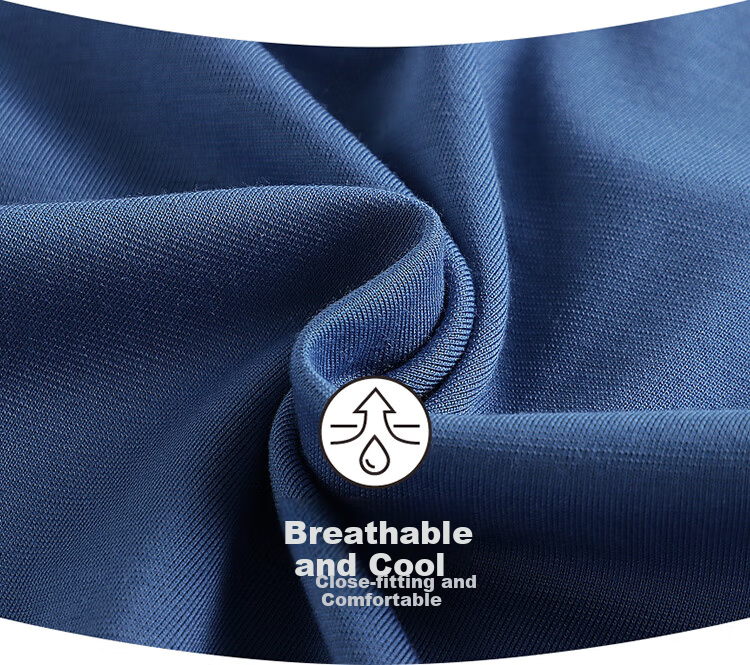 THREEGUN Children's Cooling Modal Antibacterial Long Pants T60035B01 Dark Blue 165 11