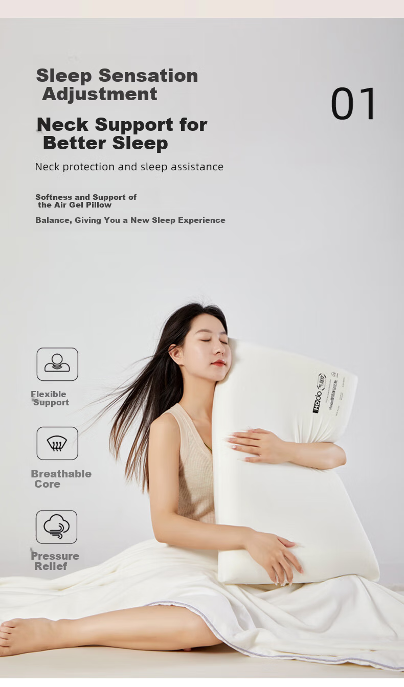 Hodo Deep Sleep Pillow Pro 3.0 Memory Foam Cervical Pillow Neck Support Pillow Adult Memory Foam Pillow Core 42*70*10cm 6