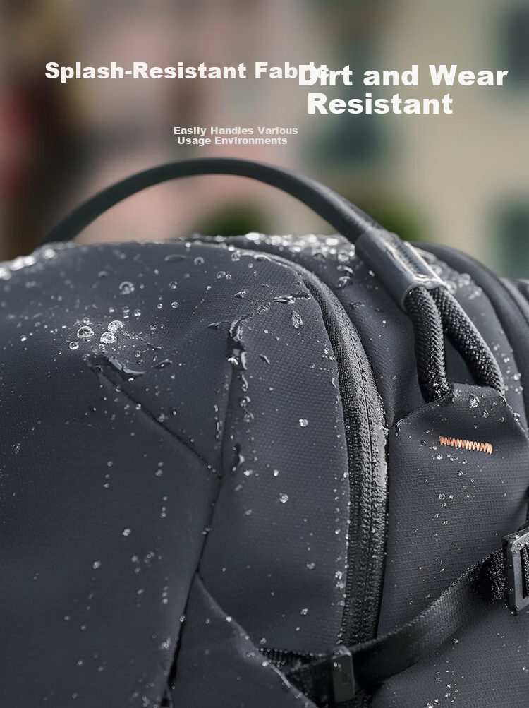 PGYTECH OneGoLite Camera Bag Dandelion DSLR Mirrorless Multifunctional Laptop Backpack Water-Resistant Urban Commuter Lightweight 12L Matte Black 6