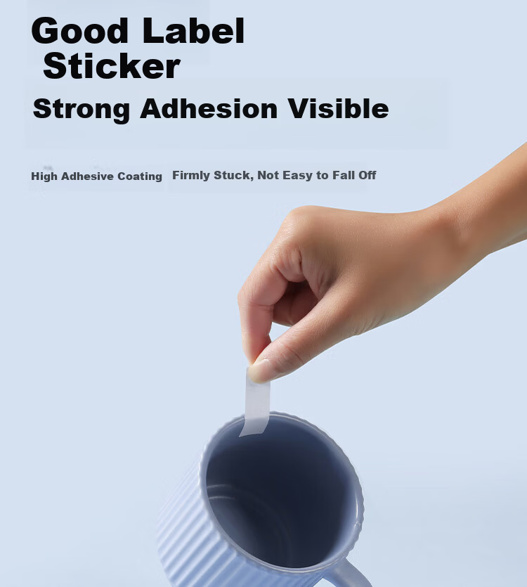 JD Jingdong Jingzao 840pcs 13mm×38mm White Self-Adhesive Label Stickers JD4018 7