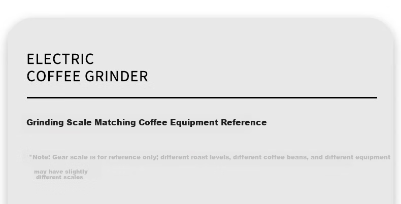 Mongdio Electric Coffee Grinder Adjustable Coffee Bean Grinder Manual Coffee Maker Hand Grinding Machine 5