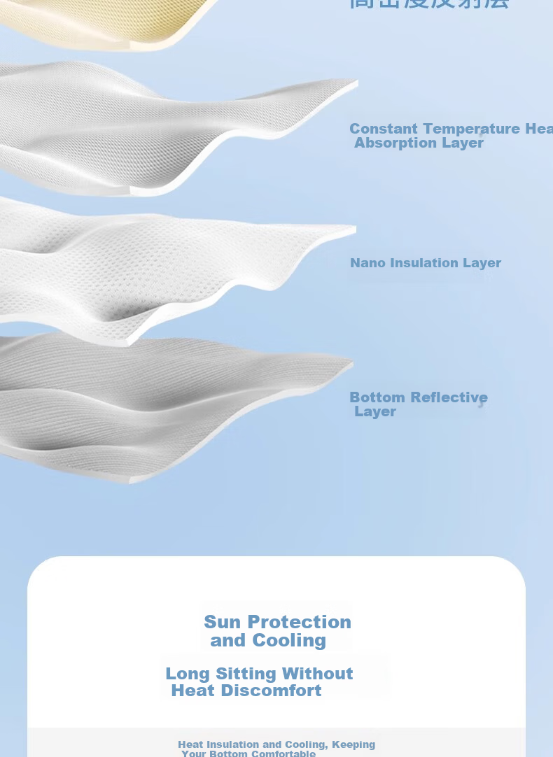 Fan Ye Electric Scooter Seat Cover Universal Four-Season Waterproof Sunproof Double Seat Cushion for Electric Bike 5