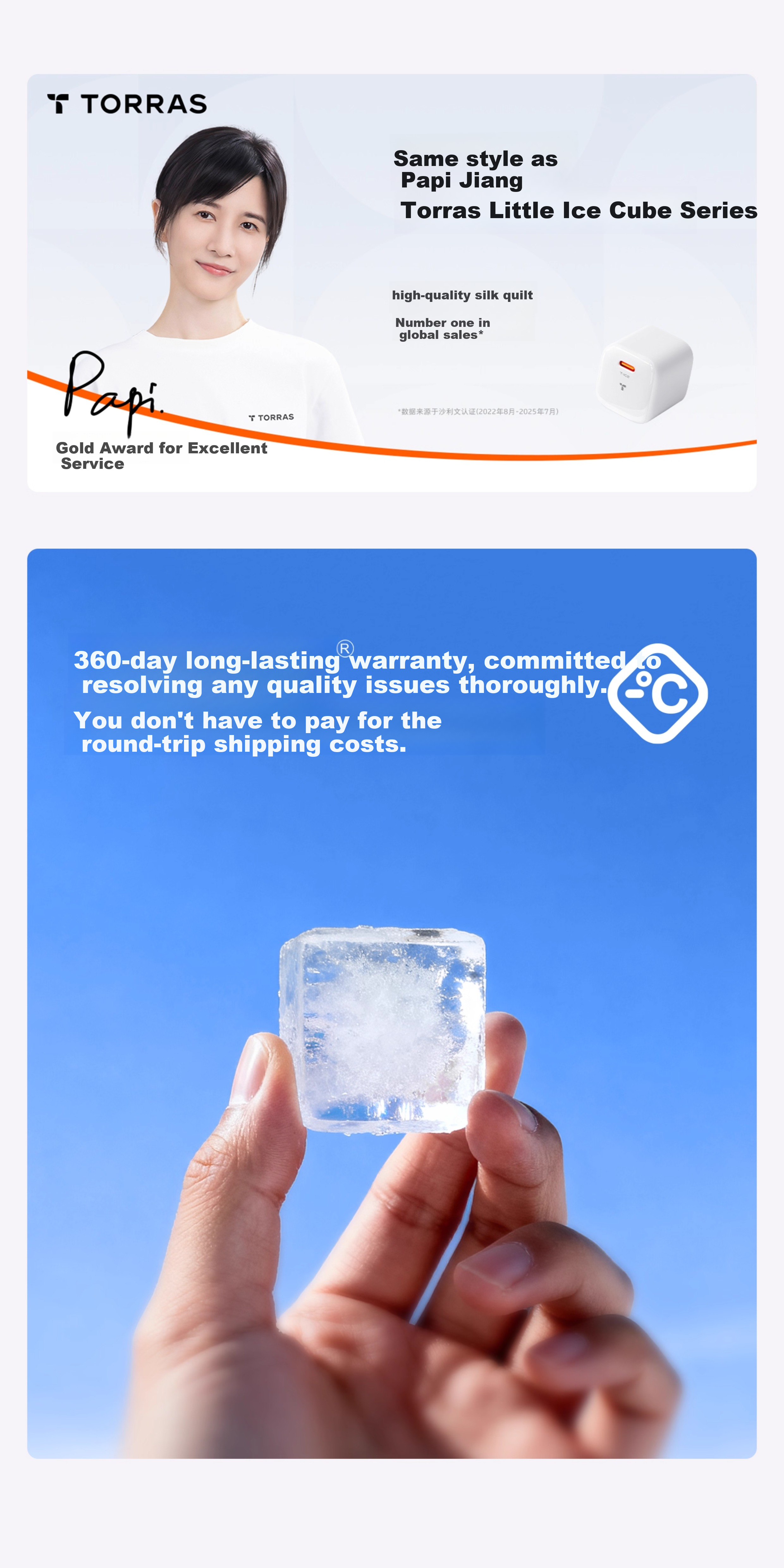 Torras Little Ice Cube Lite 30W GaN Fast Charger for iPhone 17 Pro Max Air 16 Compatible with Original Fast Charging Cable 1