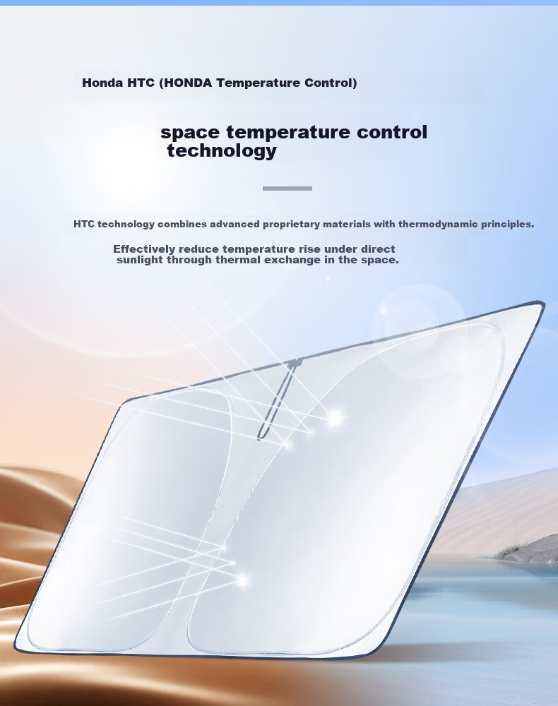 HONDA Original Car Sunshade Front Windshield Interior Heat Insulation Sunshade Ice Curtain Single Layer Accord Special 5