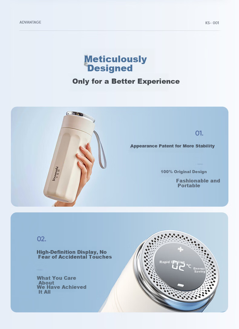 Kasenzhi Insulin Cooler Box, Portable Mini Refrigerator, Rechargeable Thermos Cup, Medicine-Specific Dorm Bag, Growth Hormone 19