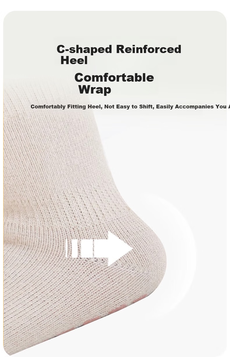 Aibaoshi Baby Socks for Spring And Autumn, Toddler Walking Floor Socks, Non-Slip Insulated Foot Covers, Children's Early Education Socks, Size L, 3 Pairs Pack, S725 6