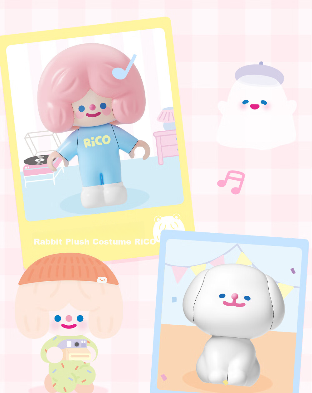 Moonlight Society x RiCO Unicorn Music Box Toy Trendy Gift Set for Girls Birthday 8