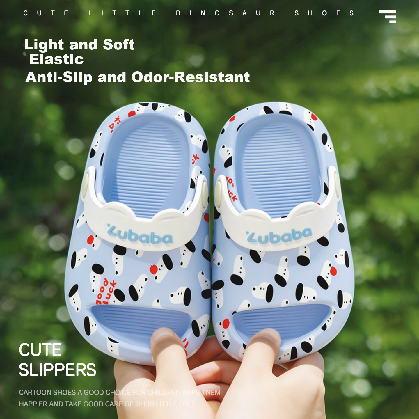 Pig Daddy Kids Clog Shoes Boys Summer Indoor Home Bath Non-Slip Girls Toddler Outdoor Sandals Star Blue Size 13