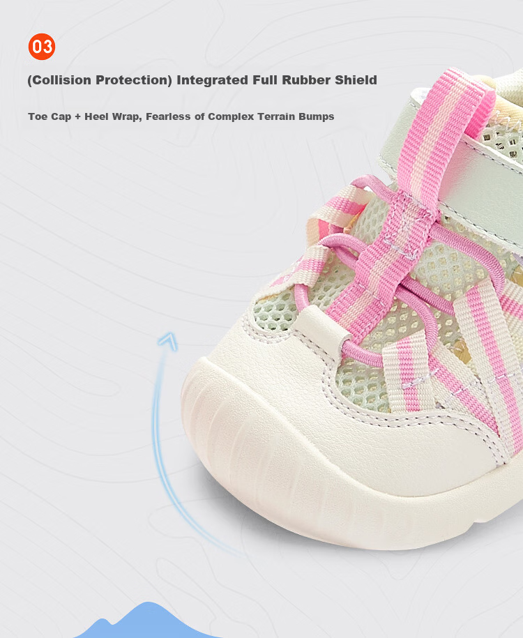 Balabala Kids Functional Shoes Children's Shoes Toddler Shoes Boys Girls Sandals 2026 Summer New Breathable Sports Shoes Cool 6
