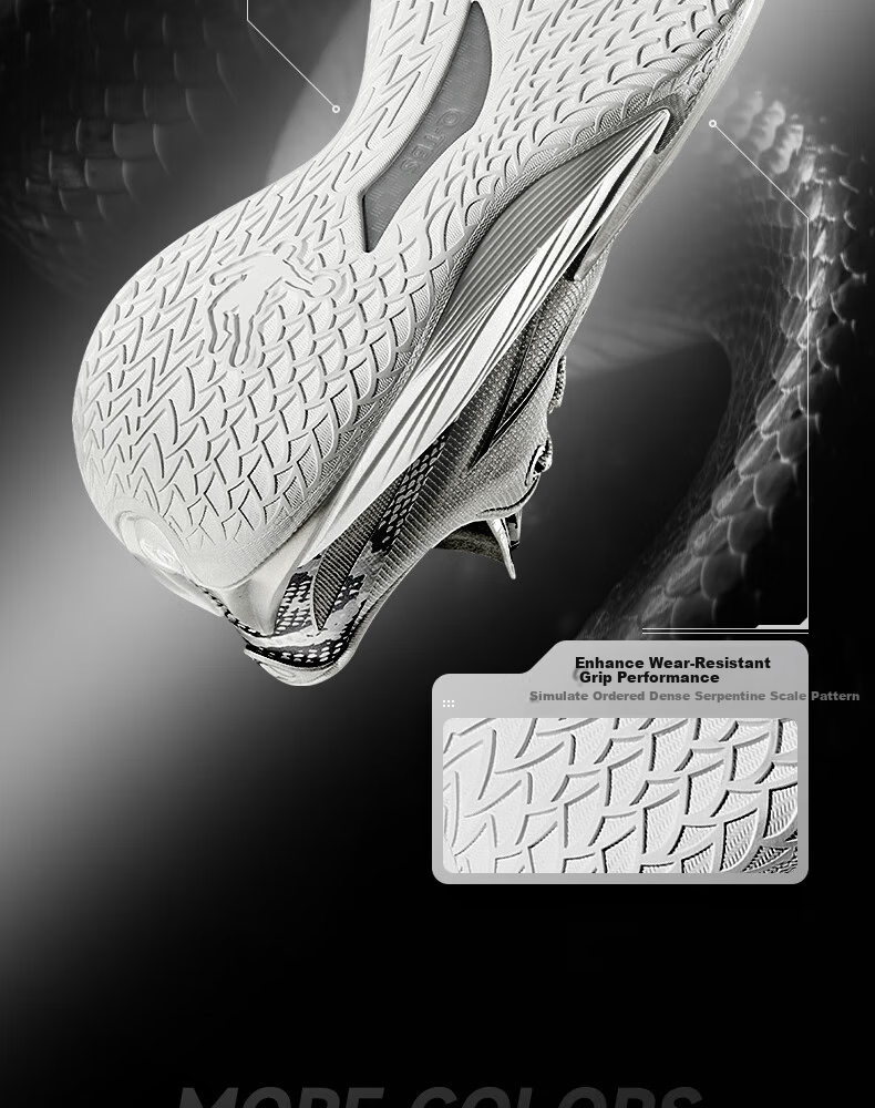 Jordan Basketball Shoes Poison Fang 3.5 Pro Shock Absorption Durable Performance Basketball Sneakers 13