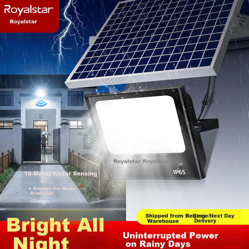 Royalstar Solar Garden Light Outdoor Lighting Home Street Lamp LED Waterproof Floodlight Outdoor Landscape Light