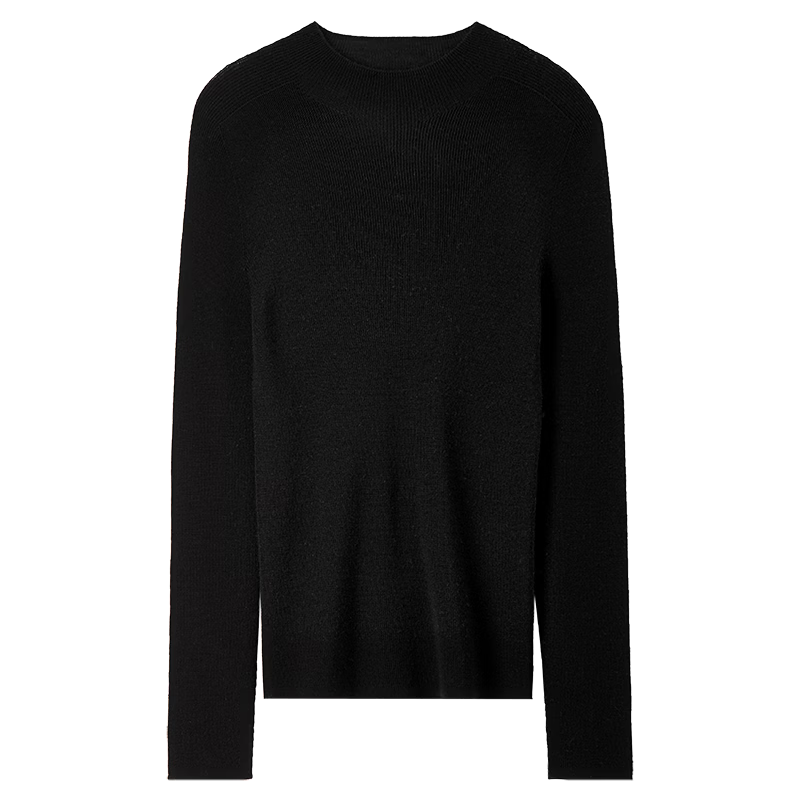 Sentubila Autumn Base Layer Simple Elegant Knit Sweater for Women, Stylish And Youthful Top