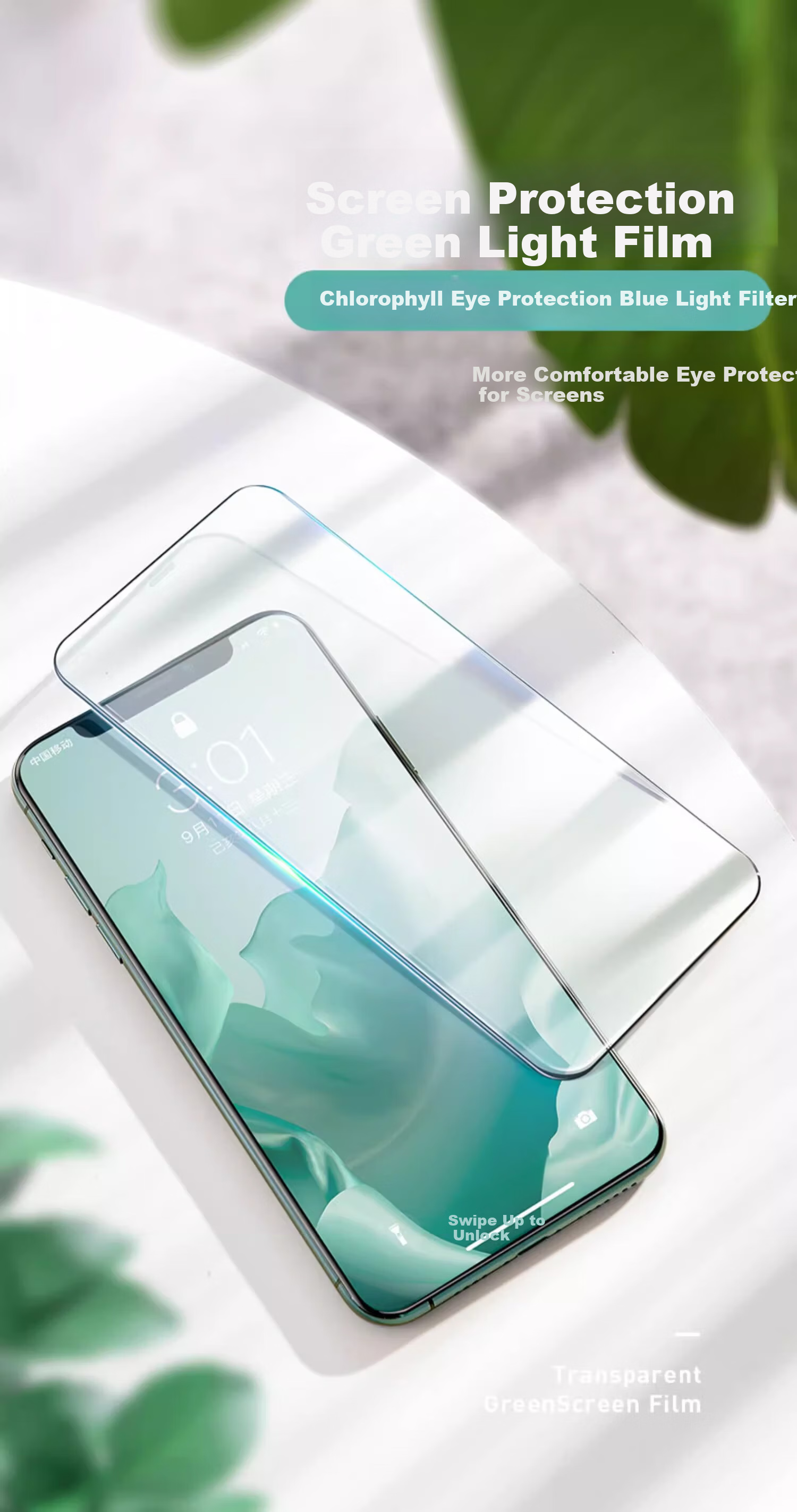 DIVI [Value Pack of 2] Tempered Glass Screen Protector for Apple IPhone 12 Pro Max, Eye Protection Anti-Blue Light Full Coverage Glass Shatterproof Protective Film 2