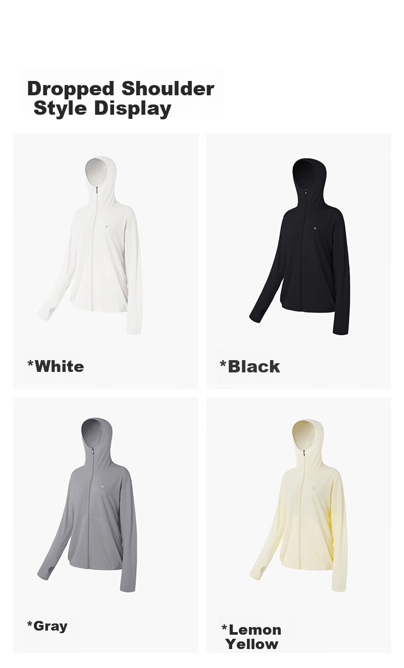 Moxun [Zhao Lusi Same Style] Original Yarn Sunscreen Jacket Women's Ice Silk Cooling UV Protection Summer New Model 18