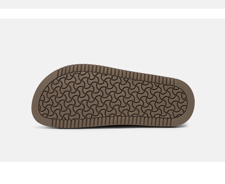 Goldlion Men's Shoes Summer 2026 New Woven Texture Lightweight Cushioning Durable Casual Slippers G597620152THF Tan Size 42 13