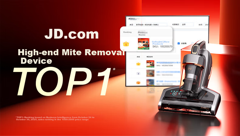 Lecgimi New B8pro Mite Removal Vacuum Cleaner High Suction Infrared Bed High-Temperature Sterilization Home Graphene Deep Dehumidification and Mite Removal Machine B802 1