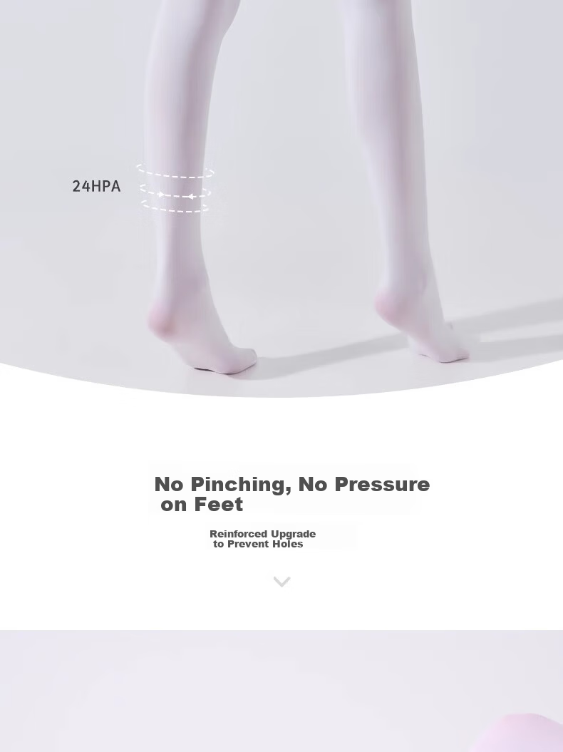 Ziyouxi Dance Tights, Adult White Leggings, Women's Summer Silk Stockings, Thin Pantyhose, Student Bare-Leg Aid, Ballet-Specific 11