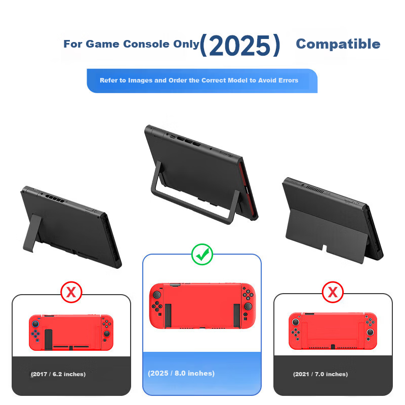 Jemdo Nintendo Switch 2 Storage Bag Large Capacity Protective Case NS 2nd Gen Handheld Pro Controller Grip Charger Dock Shell Tempered Glass Full Set Accessories 1