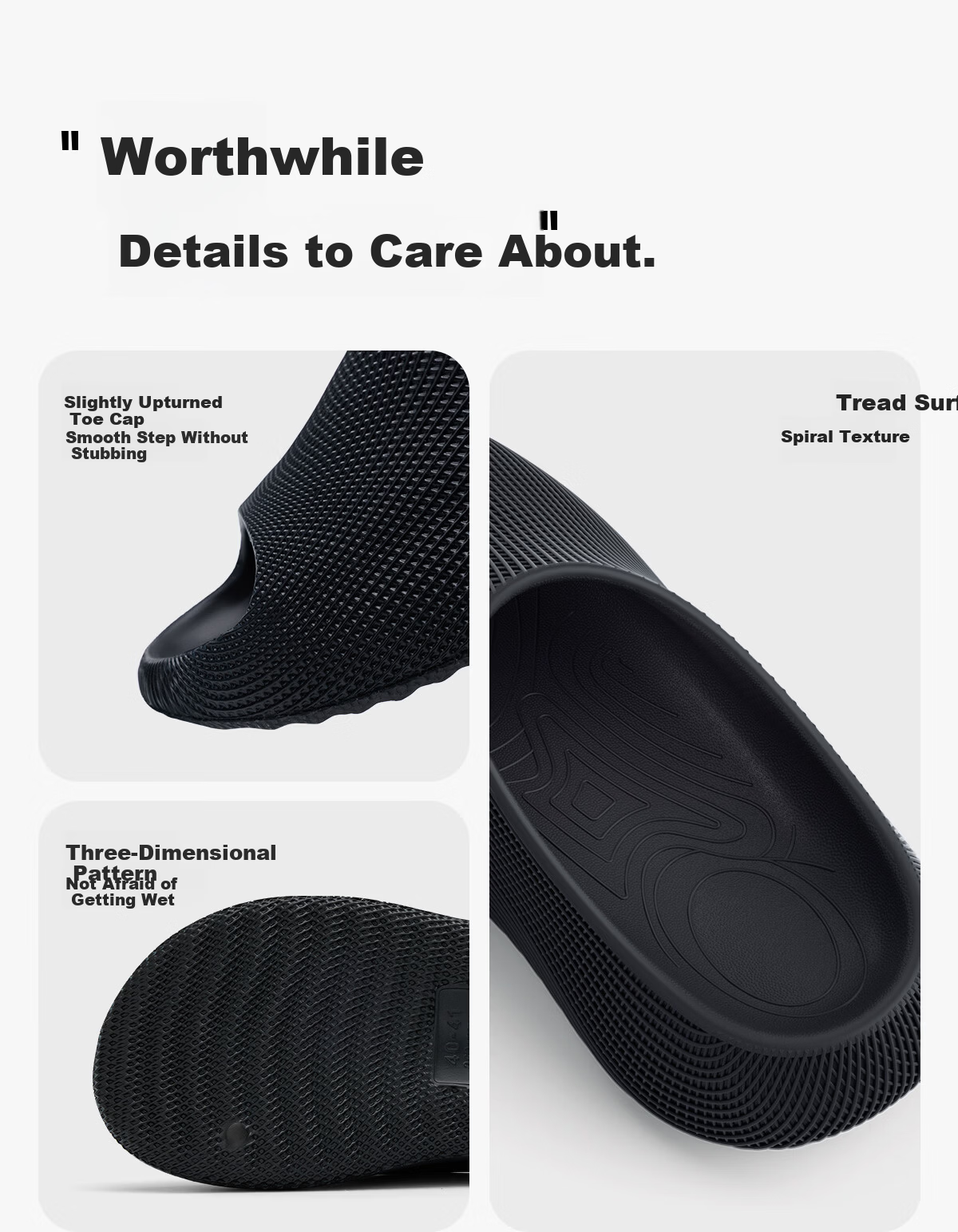 Grace 3D Textured Men's Sports Sandals Summer 2026 New Outdoor Beach Non-Slip Antibacterial EVA Slippers 12