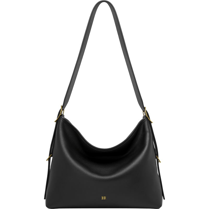 HR Handbag, Women's Large Capacity Tote Bag, Hobo Bag, Top-Grain Leather Shoulder Crossbody Bag, Birthday Gift