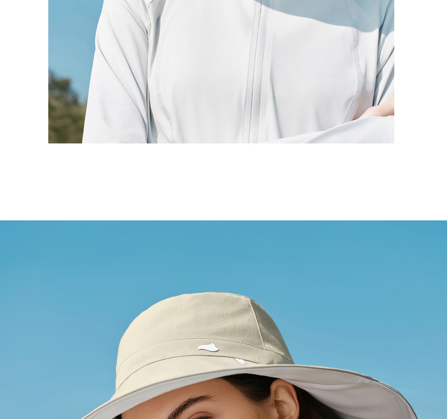 FANCET Wide Brim Sun Hat for Women Summer Reversible Cooling UV Protection Fisherman Hat Japanese Style Simple Sunshade Hat 34