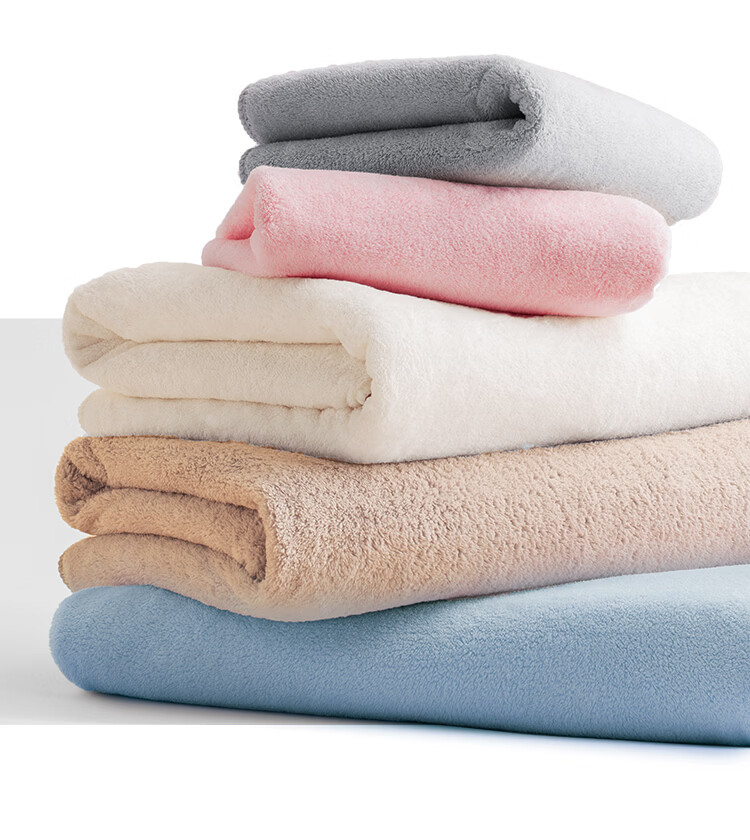 HOYO Japanese Bath Towel, Adult Class A Snow Velvet, for Men And Women, 10A Antibacterial, Soft, Absorbent, Quick-Drying, Large Bath Towel, Cherry Blossom Pink, Sports Style 13