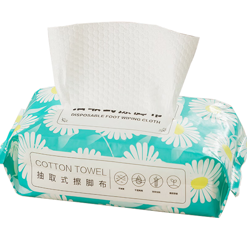 Dipuer & Yirui Disposable Foot Wipes, 320 Sheets, Pull-Out Design, Foot Cleaning Towels, Lazy Person's Cleaning Cloth
