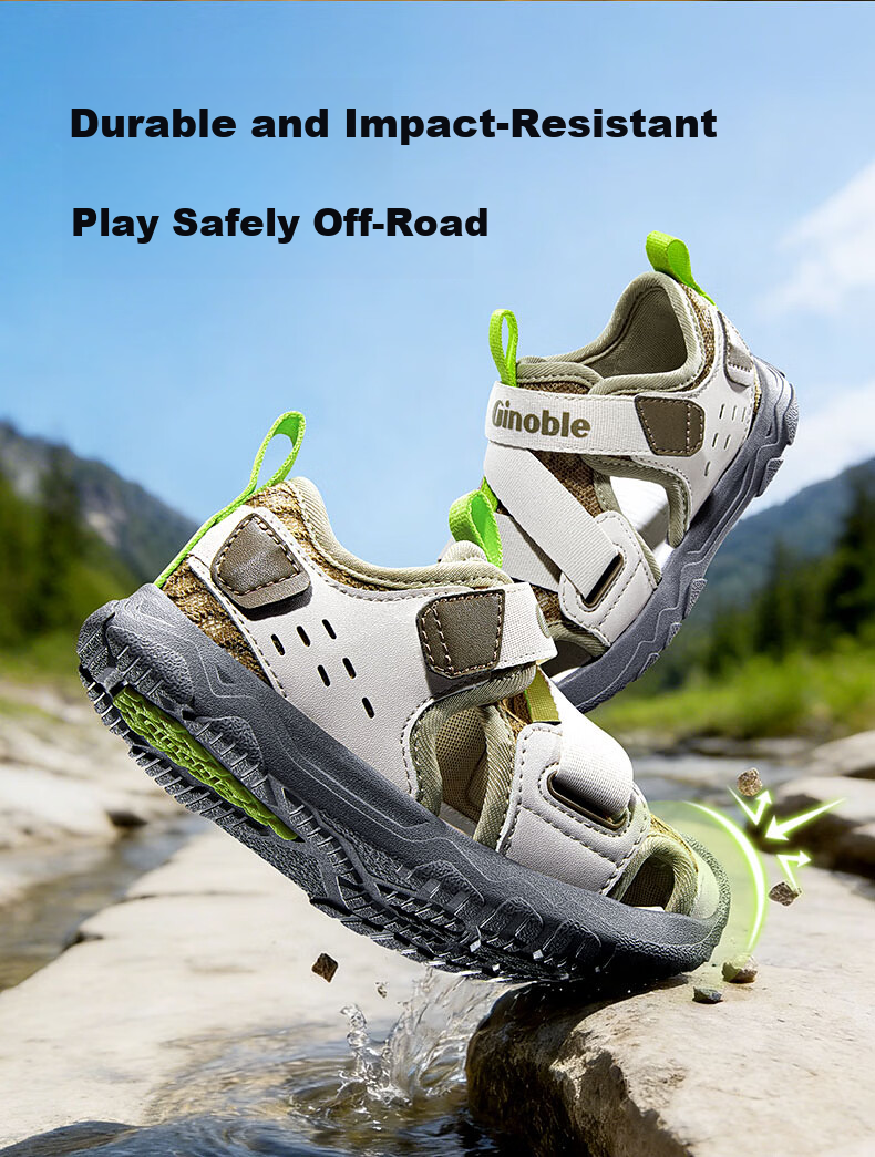 Ginoble Baby Walking Shoes 2026 Summer New Breathable Sandals for Boys and Girls 1-5 Years GW1873 Light Purple 13