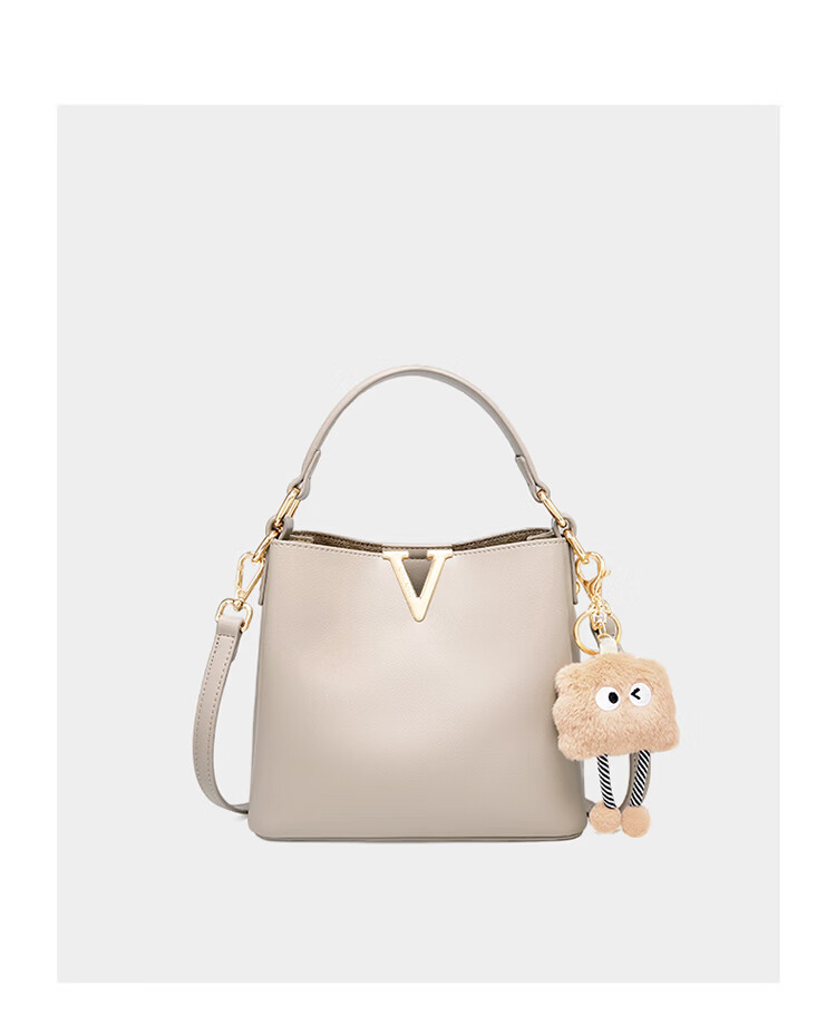 Aokang Women's Trendy Cowhide Handheld Bucket Bag Luxury Crossbody Shoulder Bag Birthday Mother's Day Gift for Mom and Wife 17