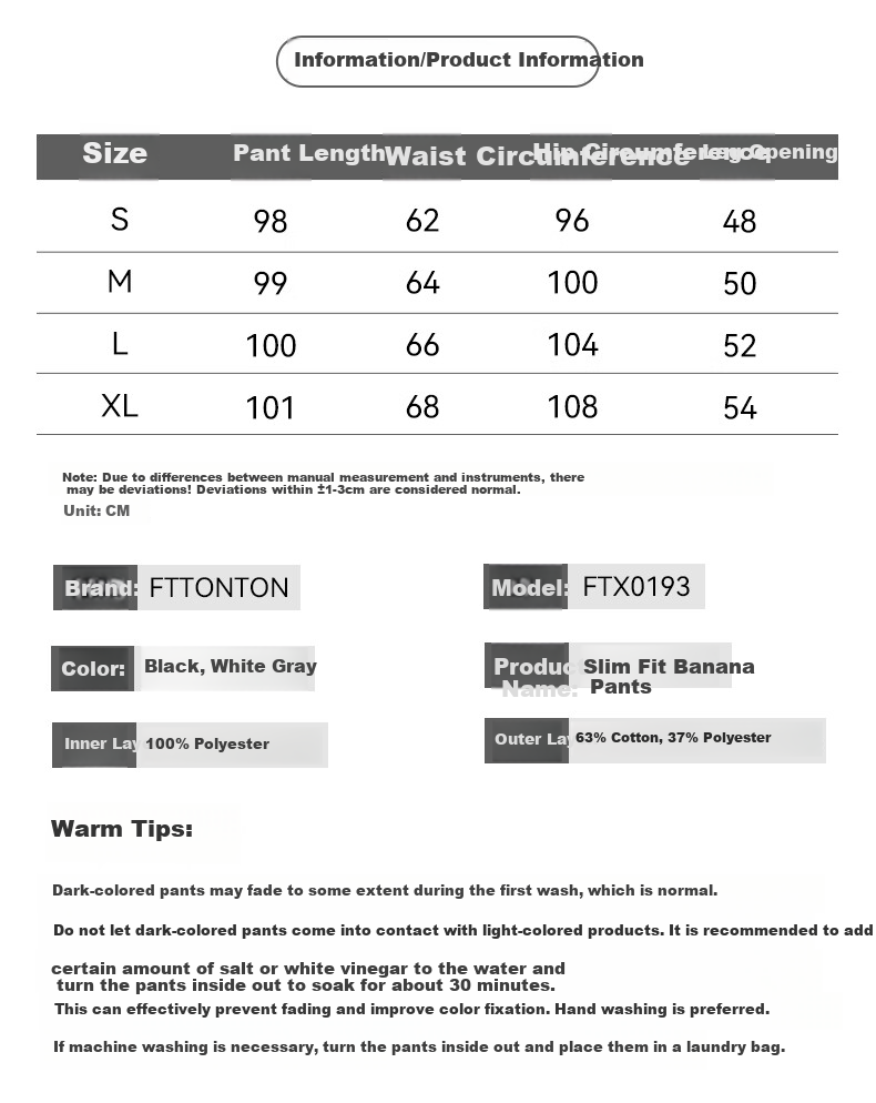 FitonTon Women's Slim Patchwork Straight-Leg Sports Pants 2026 Spring Summer High-Waist Slimming Versatile Wide-Leg Sweatpants Casual Pants 10