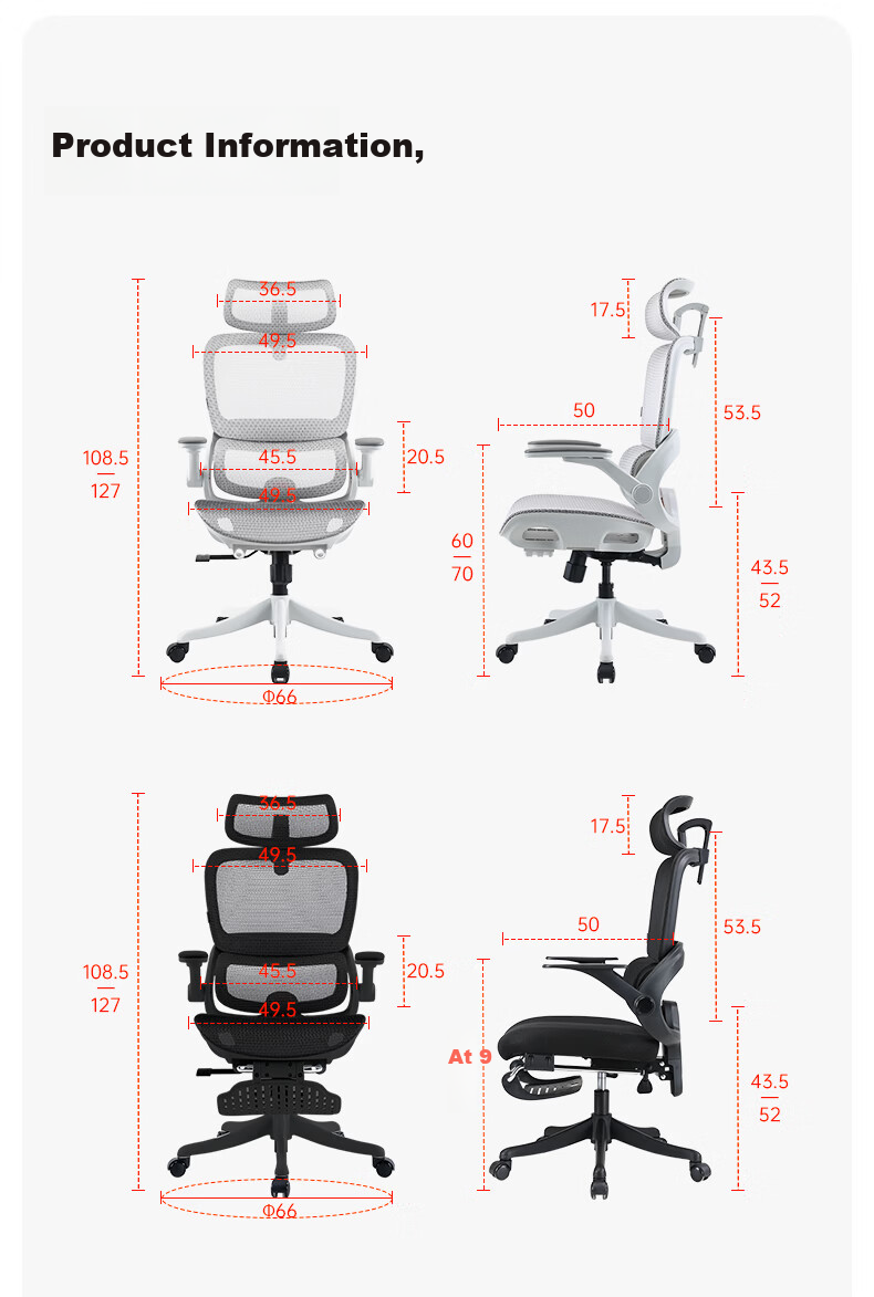 Sihoo B100Pro Ergonomic Office Chair Computer Chair Human Engineering Seat Gaming Chair with 4D Adjustable Armrests 27