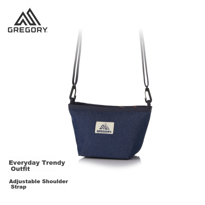 GREGORY Small Crossbody Shoulder Bag for Women and Men Casual Simple Versatile Storage Bag New 08J