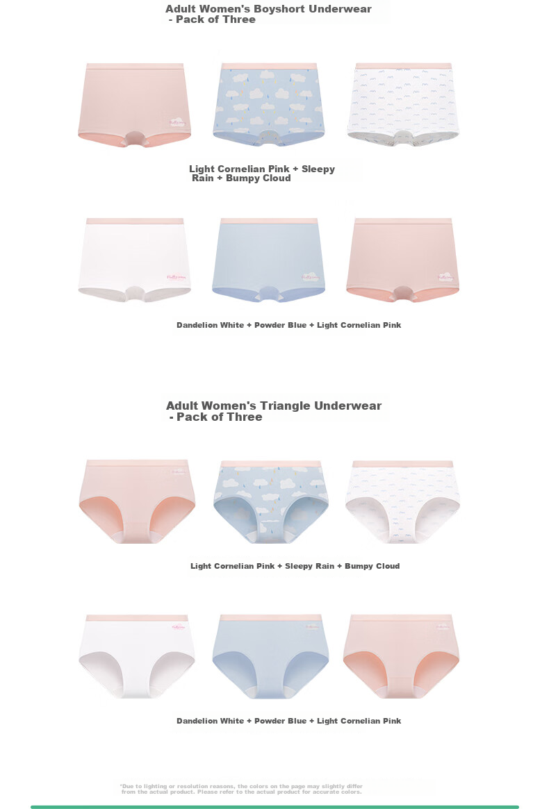 Like uu Children's Underwear Boys and Girls Pure Cotton Class A Underwear Developmental Period Primary School Underwear [Girls Triangle Set 2] 26