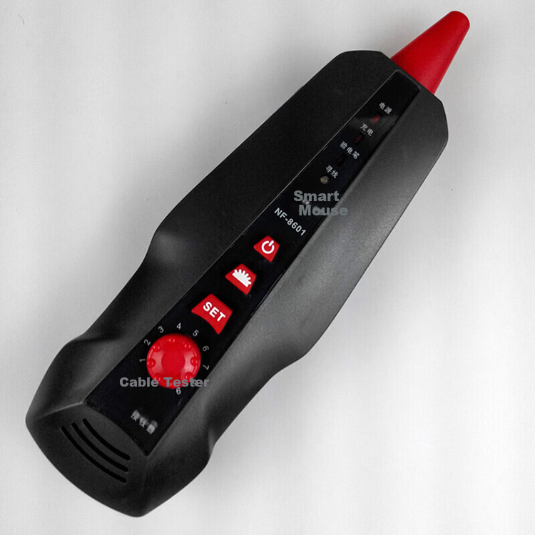 Smart Mouse NF-8601 Cable Tracker Length Tester Breakpoint Tester PING Test POE Test Rechargeable 3