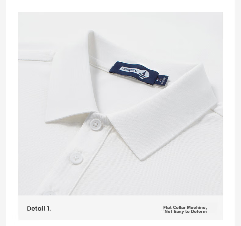 Navikail Italian Small Sailboat Men's Quick-Dry Casual Short Sleeve Polo Shirt X1325525511 Dark Blue XL 27
