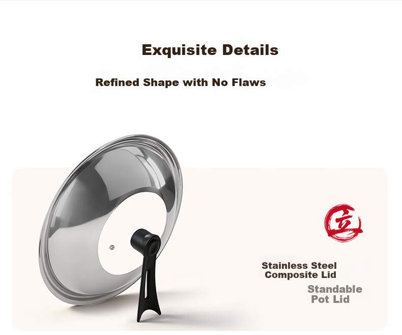 Sacon Zhangqiu Handmade Iron Wok Traditional Round Bottom Stir-Fry Pan No Coating Gas Stove Ready-to-Use 32cm 14