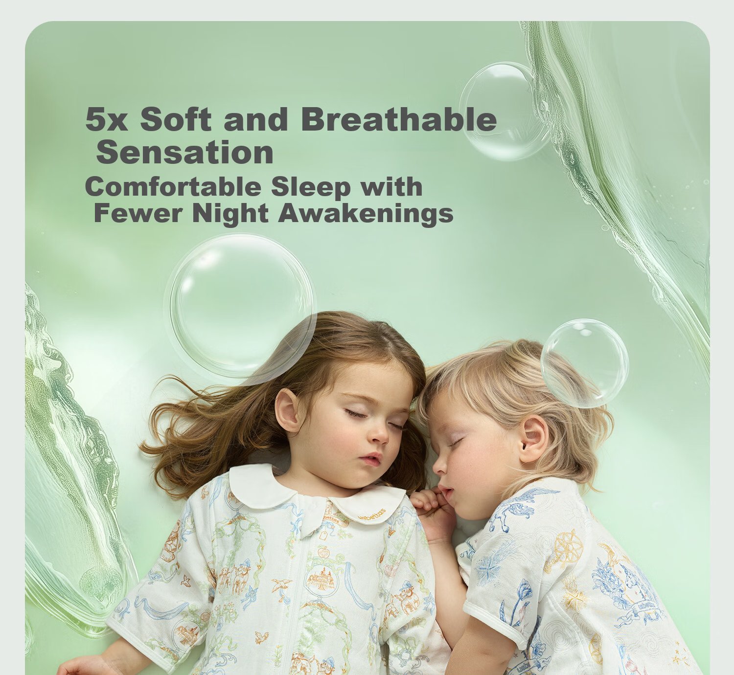 Betis Baby Sleeping Bag Spring Summer Vernix Caseosa Skin Children's Legged Sleeping Bag Infant Anti-Kick Quilt Pajamas Front 6 Back 4 Linsheng XL 22