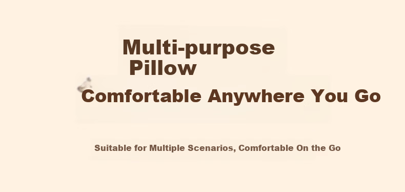 Jingmao U-Shaped Neck Pillow Nap Pillow Travel Cervical Pillow Office Car Airplane Neck Support Pillow 25