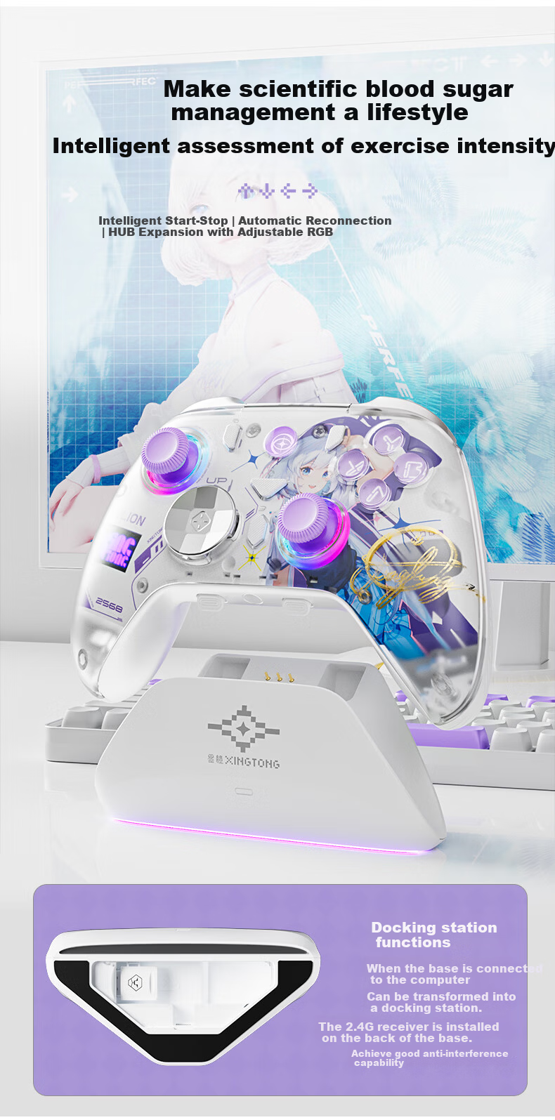 Aolion Aos Lion Dasheng 3 Game Controller Horizon 6 PC Steam Macro Programming Switch 2 Black Myth Wukong NS 2nd Gen iPad Android iOS Mobile Tablet 14