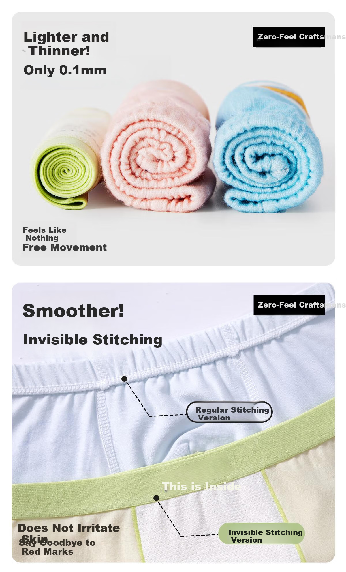 JOYNCLEON Kids Boys Girls Antibacterial Sweat-Absorbent Long-Staple Cotton Boxer Shorts 4-Pack jyf151191 5