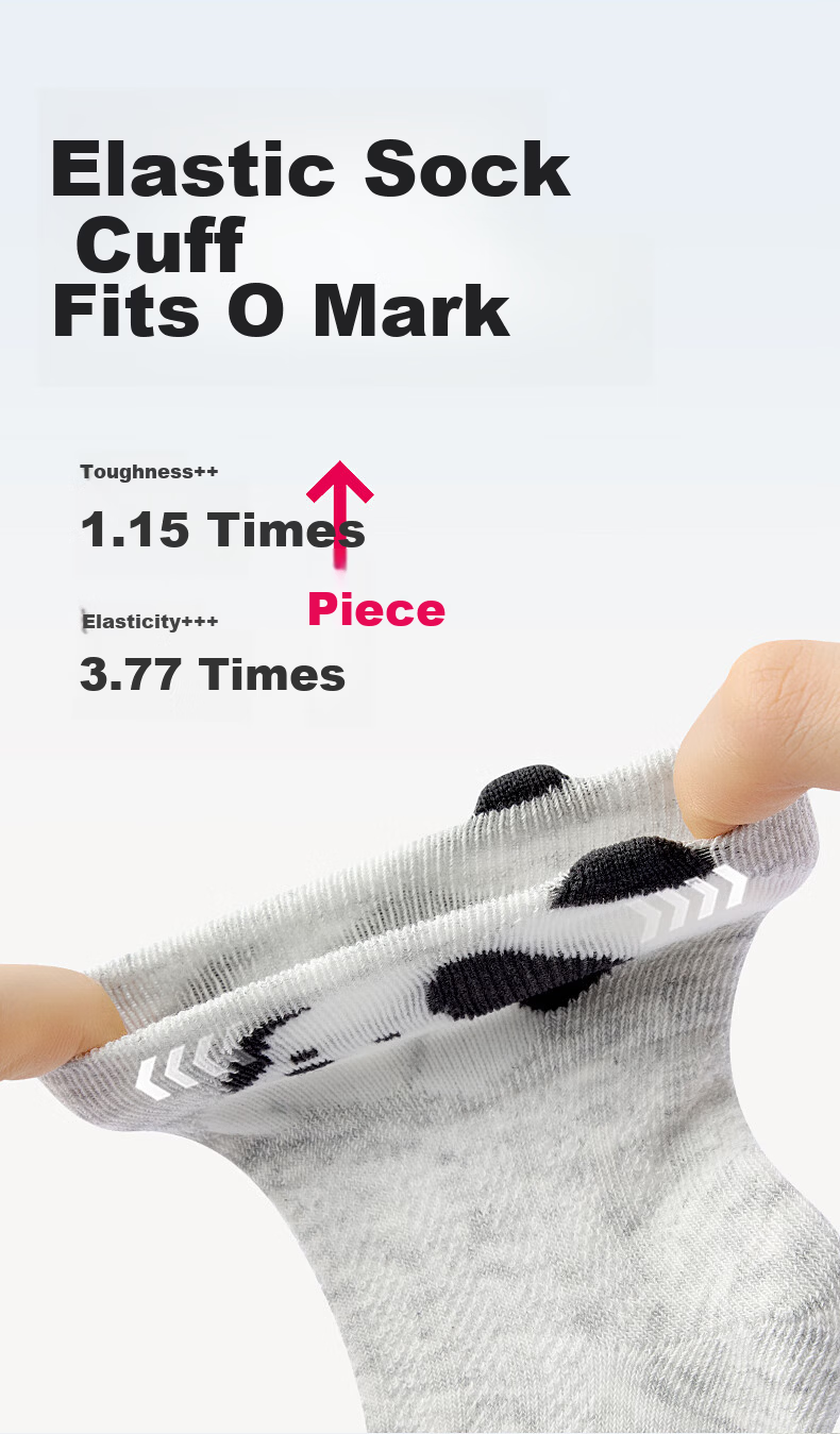 Baby Socks Spring Summer Thin Pure Cotton Class A Infant Newborn Seamless Mid-Calf Socks Non-Restrictive 6