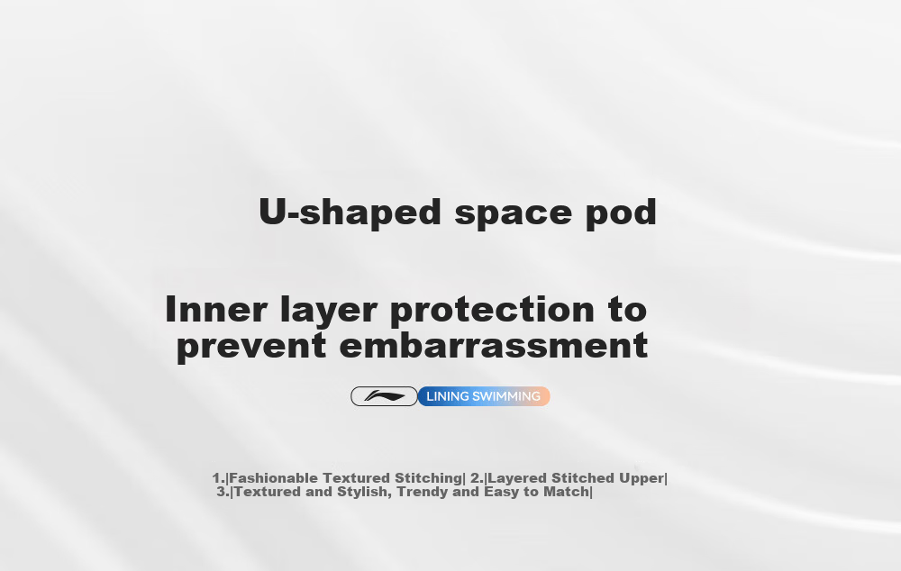 Li-Ning Men's Swim Trunks, Adult Size 2025 New Style, Anti-Embarrassment Men's Swim Shorts, Square Leg Training, Large Size Professional Racing Swim Trunks 4