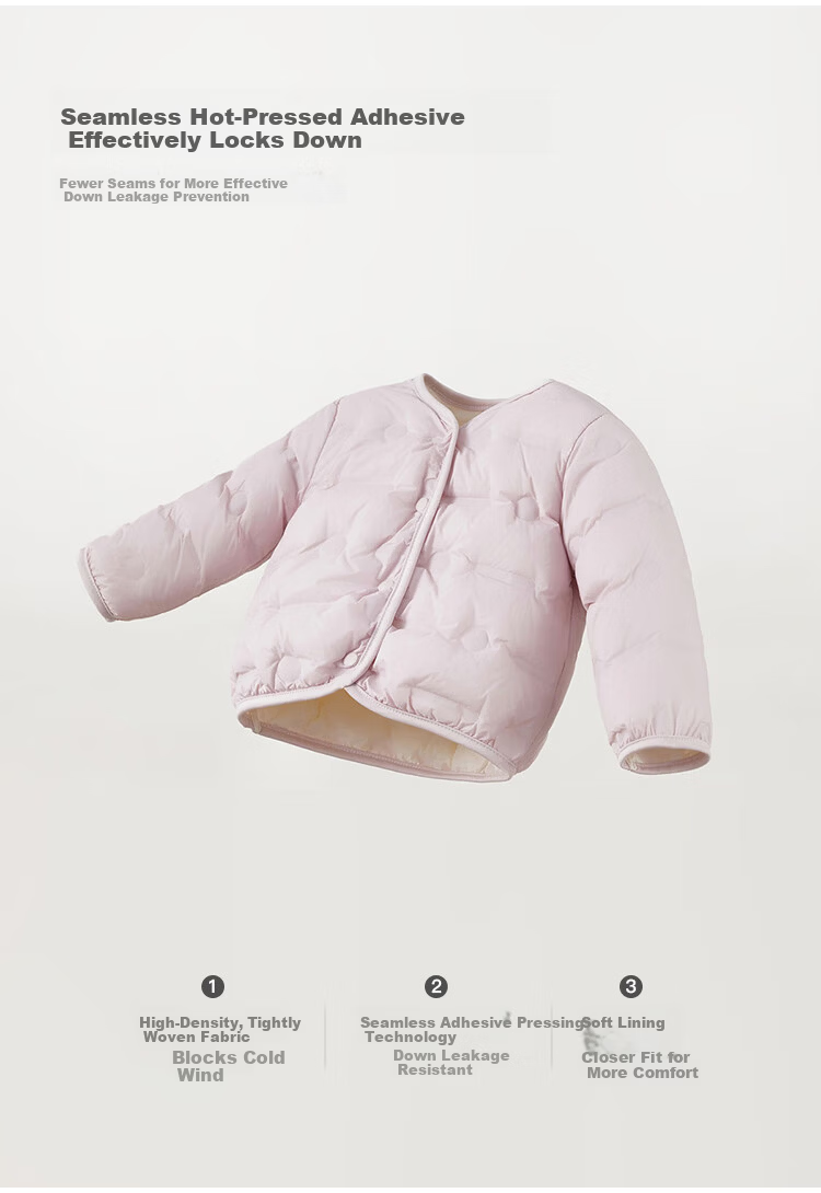 MARC&JANIE Kids Ultra-Light Warm Down Jacket Autumn Winter School Uniform 551012 5