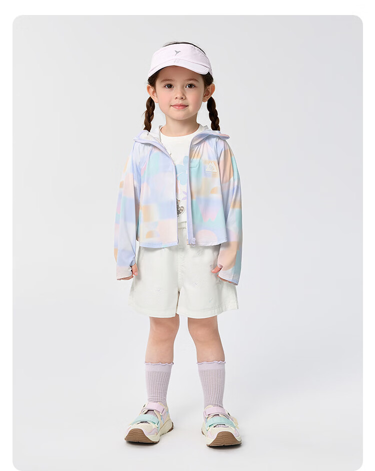 Balabala Kids Shorts Girls Denim Pants Summer New Cool Antibacterial 8