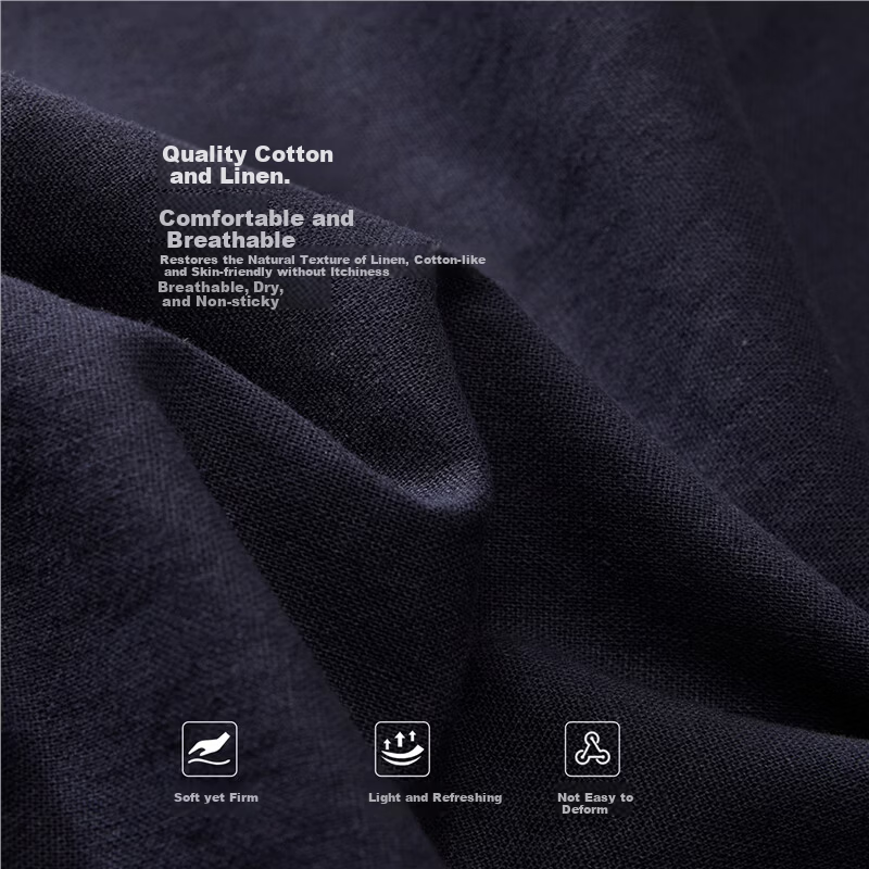Giordano Women's Linen Pants 2026 Spring Cotton Linen Pleated Semi-Elastic Waist Casual Curved Pants 13416309