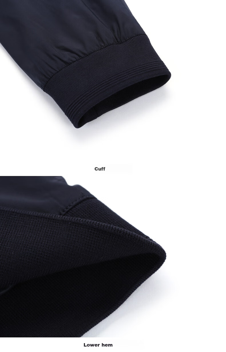 YOUNGOR 26 Spring New Casual Baseball Collar Trendy Short Ultra-Thin Jacket Navy 170/92A 11
